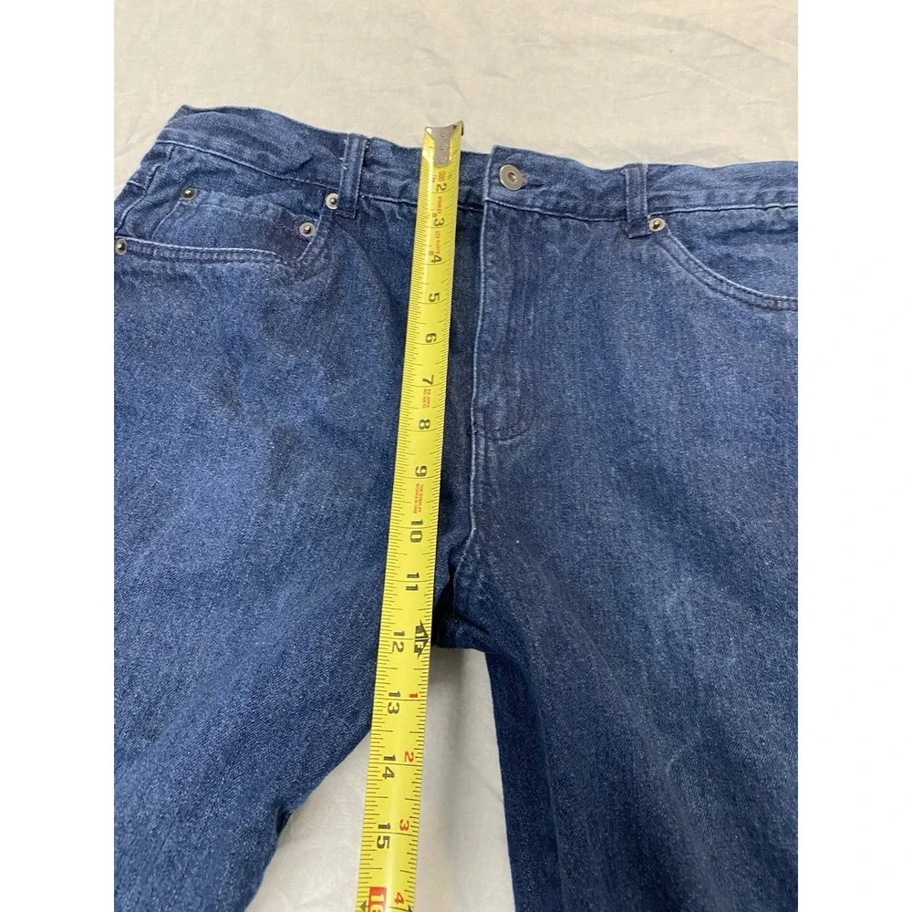 Flannel Lined Jeans 36x30 Actual Adventure Ridge Denim Work Pants - Picture 7 of 12